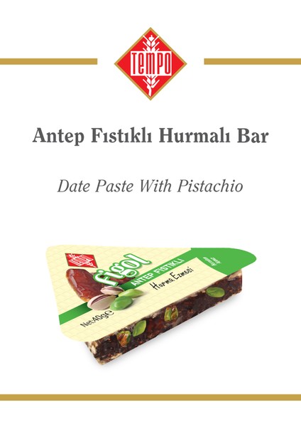 Figol Antep Fıstıklı Hurmalı Bar Üçgen 40 G x 12 Adet fiyatları