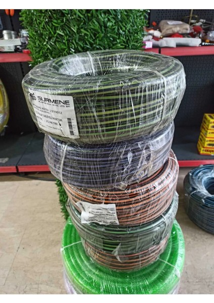 Sürmene 1/2 Takviyeli yumuşak bahçe balkon Hortum 25 Metre modelleri