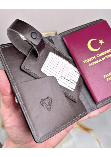 Hakiki Deri Pasaport Kılıfı ve Valiz Etiketi 2038 fiyatları