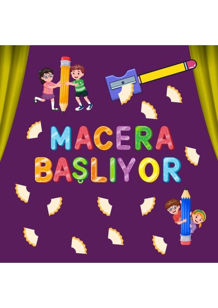 Macera Başlıyor Okul Pano Süsü 01 fiyatları