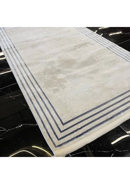 Zenith 1047 MIKROFIBER Kaymaz Taban Yıkanabilir Antibakteriyel Modern A.blue Halı fiyatları