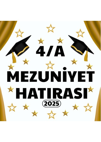 Mezuniyet Hatırası Gld Pano Süsü