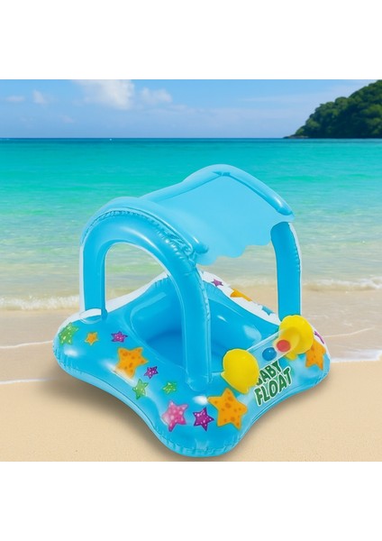 Gölgelikli ve Oyuncaklı Baby Float Bebek Yüzme Simidi fiyatları