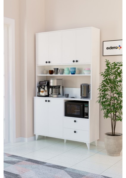 Silva Kahve Köşesi Çok Amaçlı Dolap Beyaz fiyatları