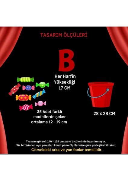 Iyi Bayramlar Temalı Pano Süsü fiyatları