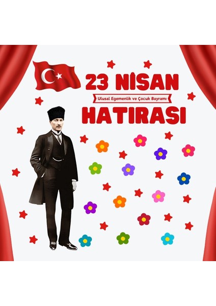 23 Nisan Hatırası Pano Süsü