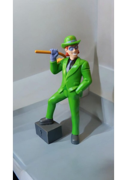 Vintage Batman Riddler Dc Comic Orijinal Aksiyon Figür 2025 & 10.5 cm