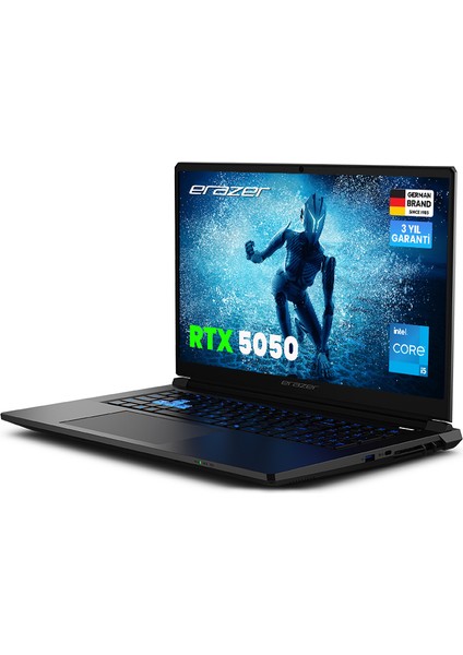 Scout 15 E1 MD62765 Intel Core I5 13420H 16GB Ram 1tb SSD RTX5050 15.6" 144Hz Fhd IPS WIN11H Oyuncu Laptop modelleri