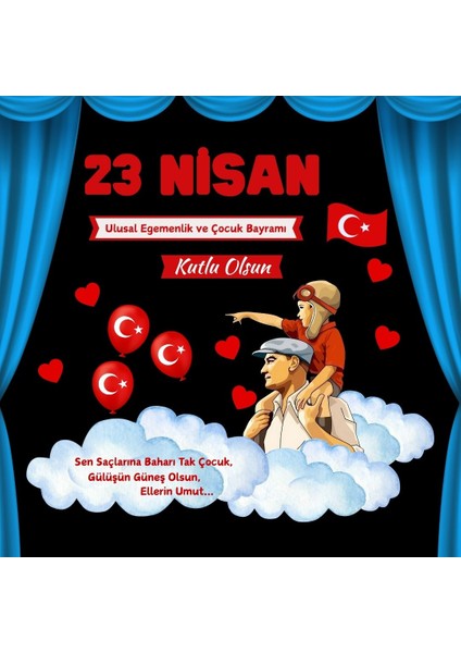 23 Nisan Ulusal Egemenlik ve Çocuk Bayramı Pano Süsü fiyatları