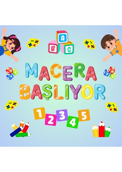 Macera Başlıyor Okul Pano Süsü 02 fiyatları