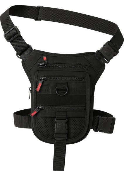 Bel Çantası Bacak Çantası Özel Bölmeli Tabanca TaşımalıTactical Siyah Kumaş fiyatları