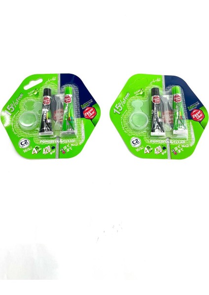Glue C2 Çok Amaçlı Hızlı Yapıştırıcı Iran Yapıştırıcısı 16gr - 2 Paket