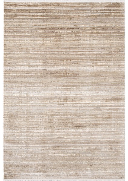 Cosmos CS002K Kahve Halı Modern Detaylı Pamuk Taban Viskon Tozuaz Salon Yatak Odası Koridor Halısı