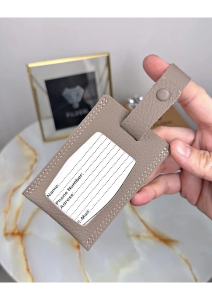 Hakiki Deri Pasaport Kılıfı ve Valiz Etiketi 2038 indirimleri