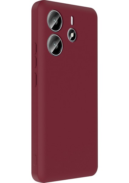 Redmi Note 14 4g Kılıf Kamera Korumalı Kartlık Hazneli Frm Vitra Kapak - Kahverengi modelleri
