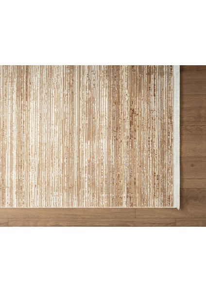 Cosmos CS002K Kahve Halı Modern Detaylı Pamuk Taban Viskon Tozuaz Salon Yatak Odası Koridor Halısı fırsatları