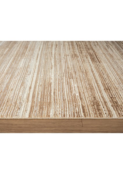 Cosmos CS002K Kahve Halı Modern Detaylı Pamuk Taban Viskon Tozuaz Salon Yatak Odası Koridor Halısı indirimleri