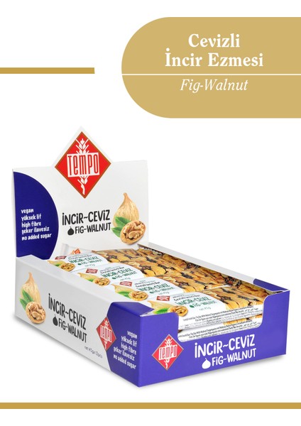 Cevizli Incir Ezmesi 45 G x 12 Adet