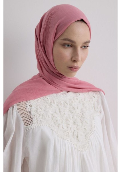 Brıce Şeker Pembe Uzun Saçak Püsküllü Pamuklu Şal fiyatları