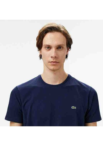 Bisiklet Yaka Basic Tshirt