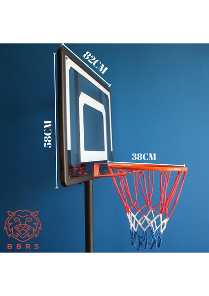 Teleskopik Genç Basketbol Potası 2 BOY(1.65M/2.10M) fiyatları