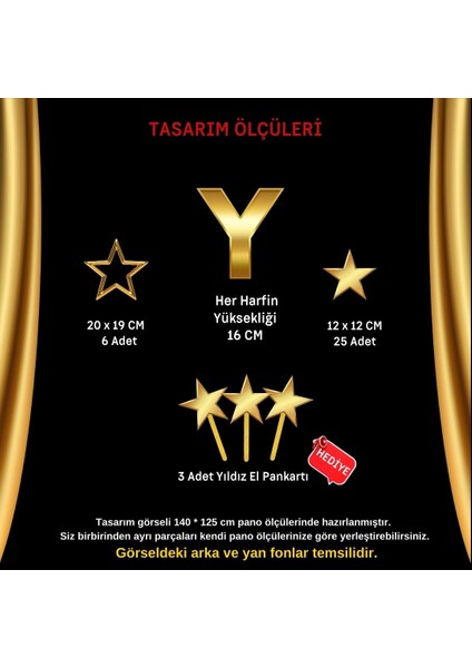 Dönemin Yıldızları Karne Pano Süsü fiyatları