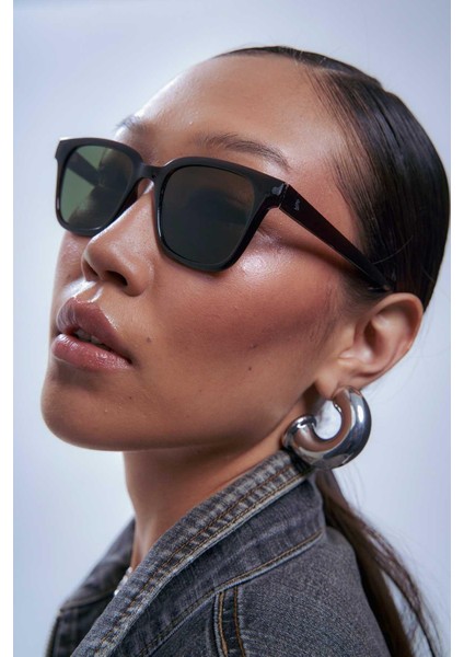 Elvin Dark Brown Green Güneş Gözlüğü fırsatları