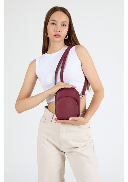 Bordo Ön Cepli Mini Çarpraz Askılı Çanta 384 fiyatları