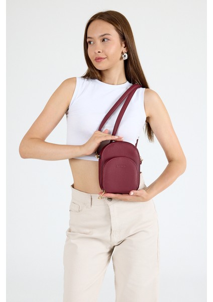 Bordo Ön Cepli Mini Çarpraz Askılı Çanta 384 indirimleri