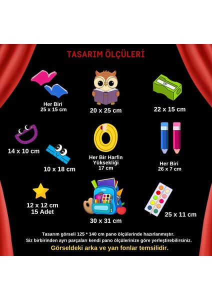 Okulda Ilk Günüm Pano Süsü 01 modelleri