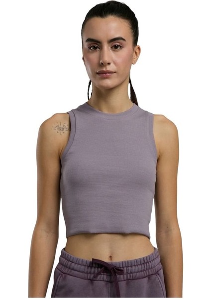 Ever Relaxed Rib Mürdüm Kadın Atlet fiyatları