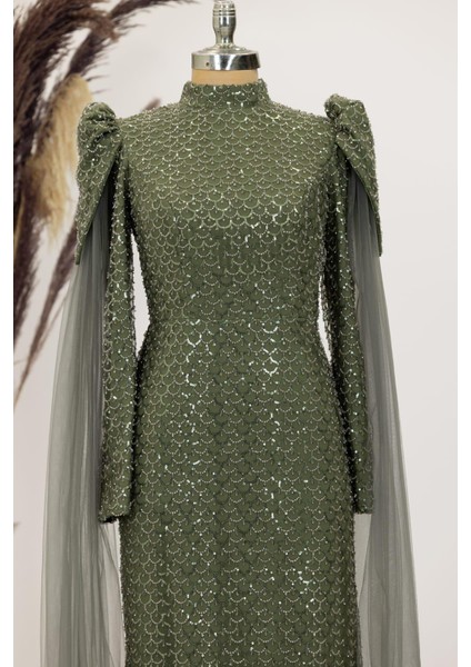 Asil Tesettür Abiye Haki fiyatları