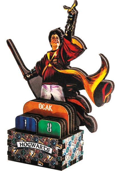 Bakgelal Lisanslı Harry Potter Lisanslı Dekoratif Masaüstü Sonsuz Ahşap Biblo Takvim Çeşitleri – Koleksiyonluk Hediyelik Ürün