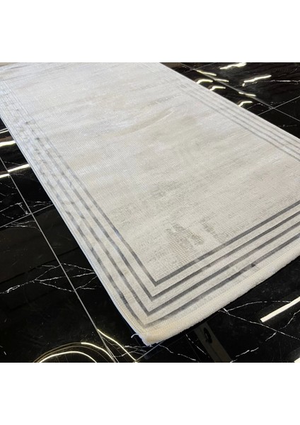 Zenith 1047 MIKROFIBER Kaymaz Taban Yıkanabilir Antibakteriyel Modern A.d.grey halı modelleri