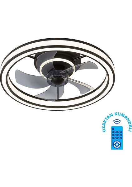 -KCF296-30 Watt Ledli Dekoratif Tavan Vantilatörü Nrmsa