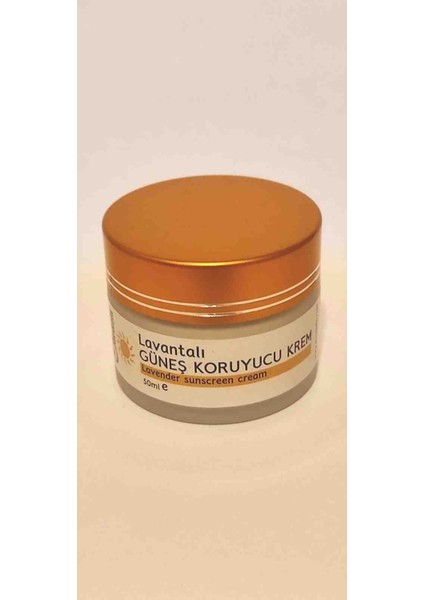 Lavantalı Güneş Kremi 50 ml