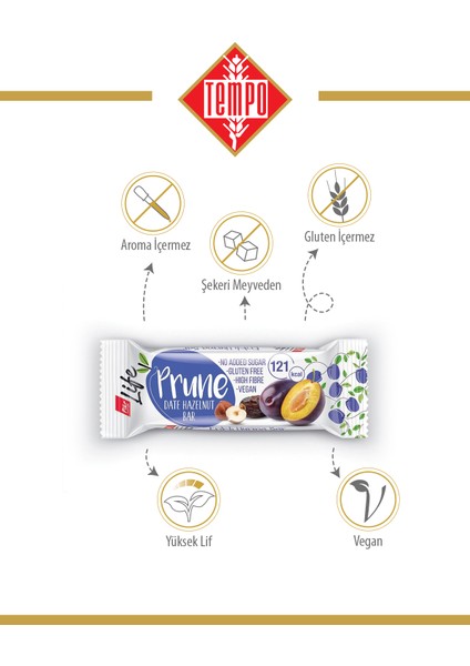 Erik Hurma Fındık Bar 30 G x 12 Adet modelleri