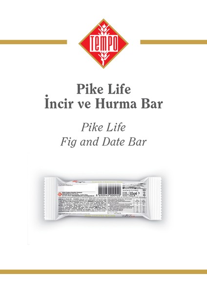 Incir Hurma Fındık Bar 30 G x 12 Adet fırsatları