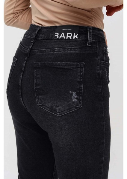 Mom Jean Kadın Pantolon 1037-257 Siyah indirimleri