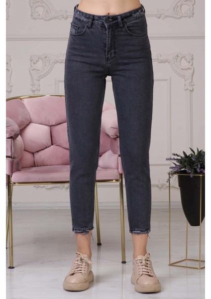 Mom Jean Kadın Pantolon 1037-937A Siyah fırsatları