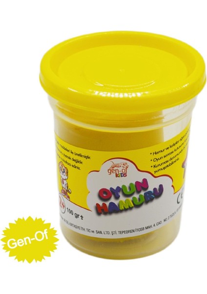 Oyun Hamuru 100 gr Renk Seçenekli