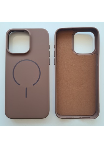 iPhone 15 Promax Magsafe ile Uyumlu Yumuşak Soft Mükemmel Manyetik Esnek Silikon Kılıf modelleri