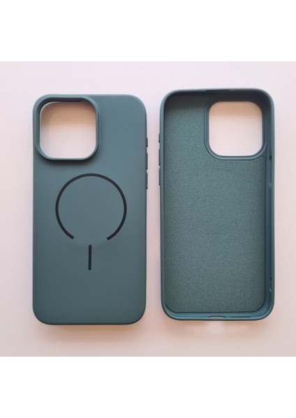 iPhone 15 Promax Magsafe ile Uyumlu Yumuşak Soft Mükemmel Manyetik Esnek Silikon Kılıf modelleri
