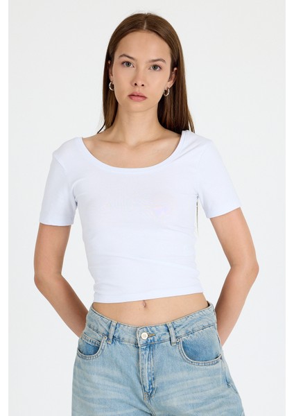 Beyaz Kare Yaka Örme Body 9202M fiyatları