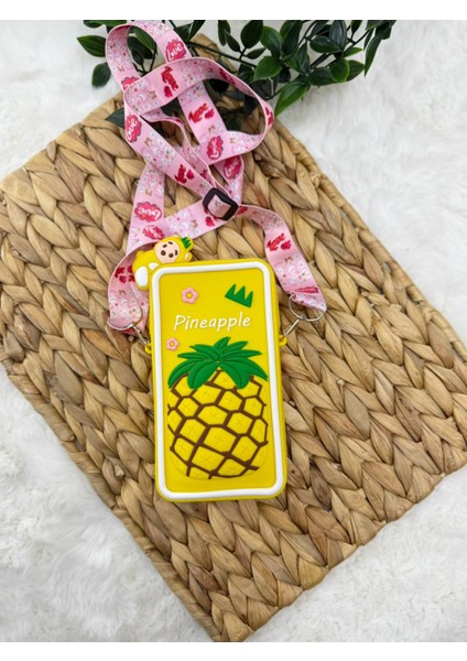 Çocuk Ananas Silikon Çanta modelleri