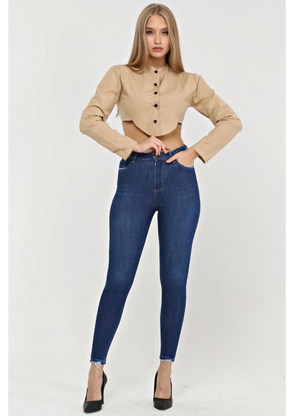 Skinny Jean Kadın Pantolon 1031-967 Mavi fiyatları