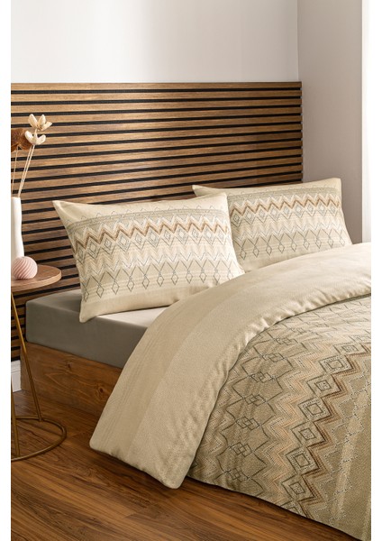 Herringbone Çift Kişilik Soft Life Saten Nevresim Takımı modelleri