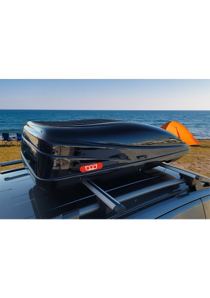 Port Bagaj 390 Litre Parlak Siyah Tabut Bagaj Piano Black