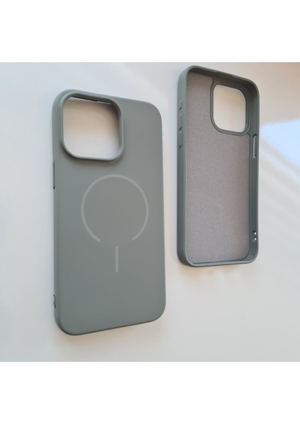 iPhone 15 Promax Magsafe ile Uyumlu Yumuşak Soft Mükemmel Manyetik Esnek Silikon Kılıf modelleri