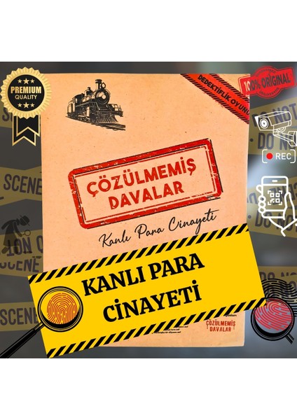 Dedektif Oyunu-Çözülmemiş Davalar Oyunu-Gizem Bulmaca Oyunu-Ece Çözer